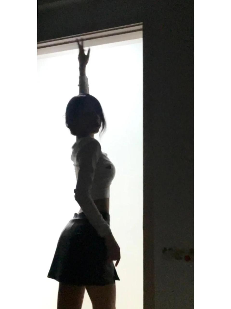 居家拍 氛围感背影