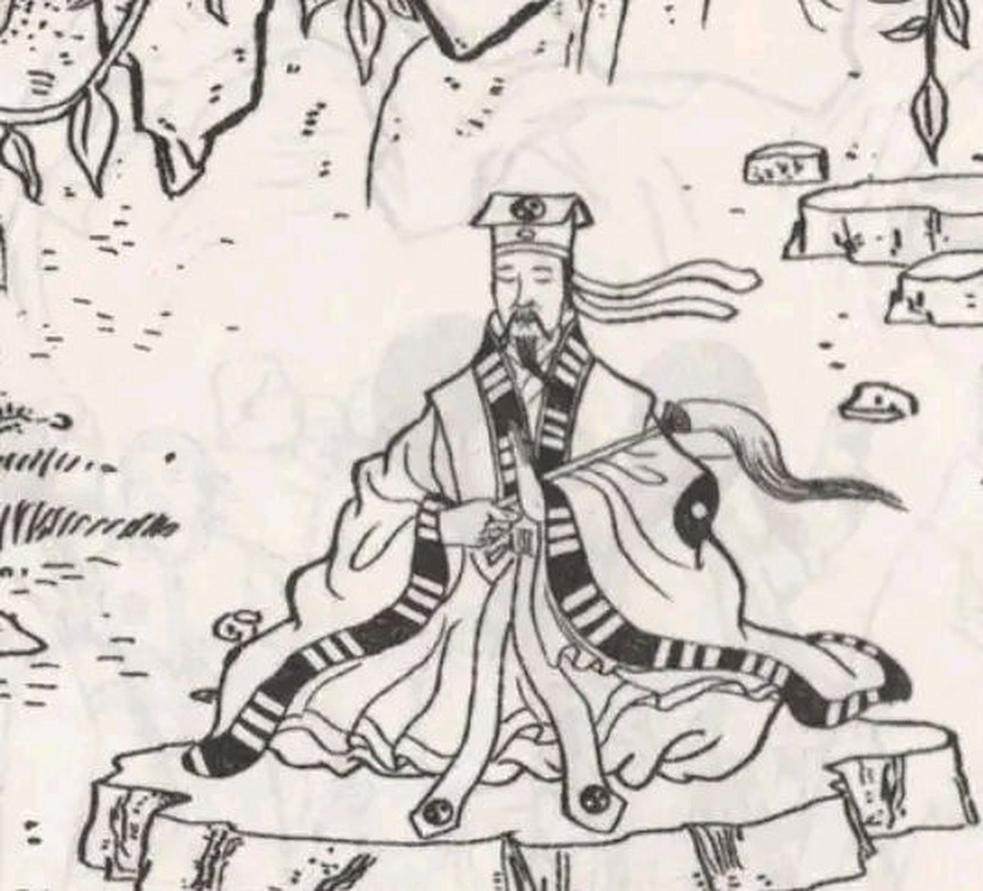 从前,有对夫妻多年无子,有个道士去他们家讨水喝,他看着屋中摆设,若有
