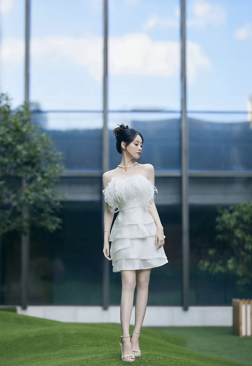 祝绪丹一字带高跟鞋[色][色] #祝绪丹# #九月动态激励计划