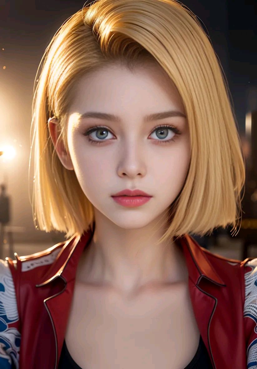 变装七龙珠人造人18号,这样穿像吗?