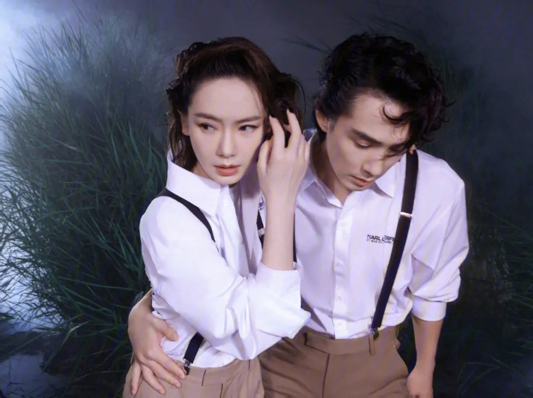 戚薇和李承铉,郎才女貌,天作之合.#秋日生活创作季