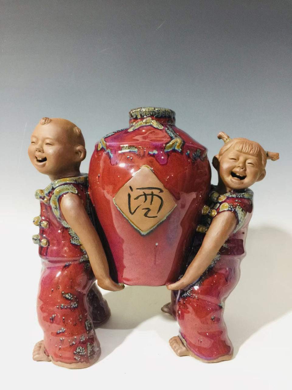 泥人张振福作品欣赏
