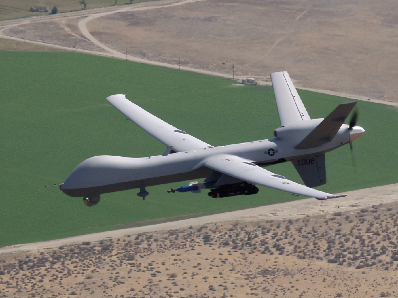 美军在叙利亚击落土耳其无人机