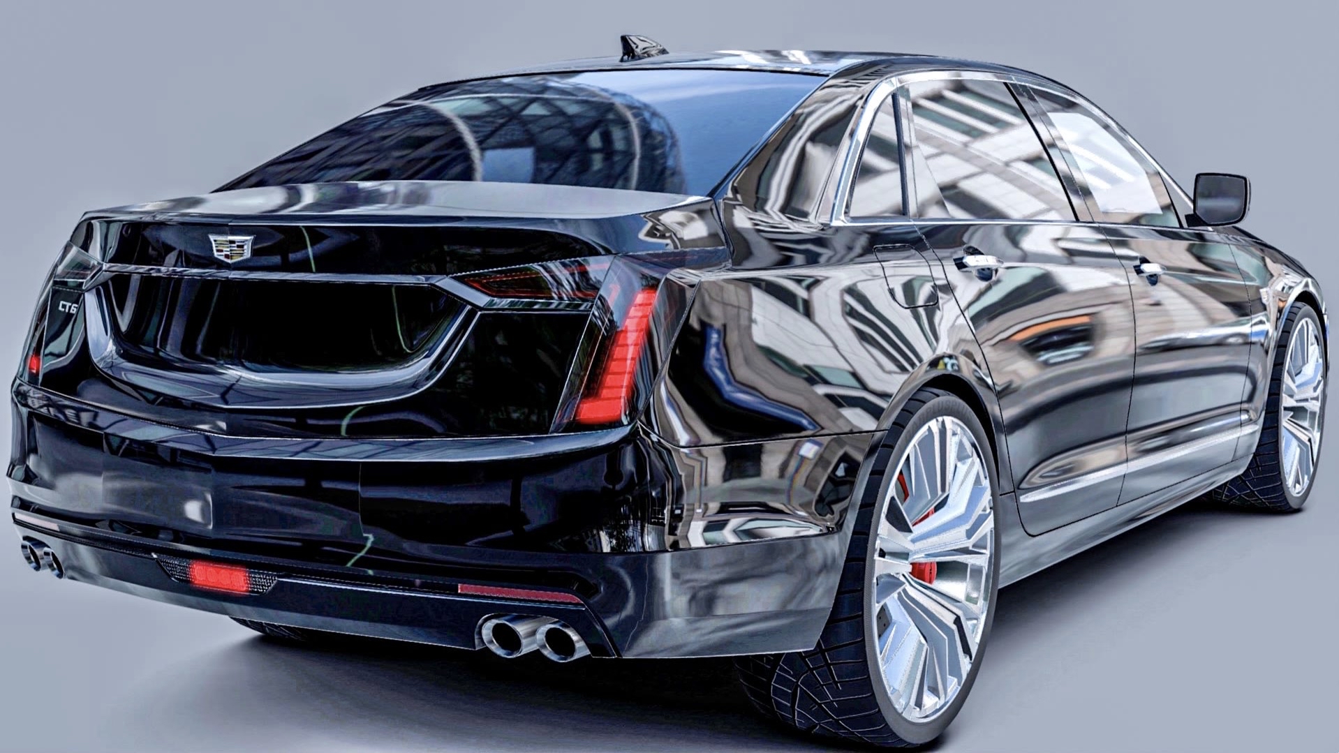 2023款凯迪拉克ct6登场!新尾灯 长轴距,内饰终于"焕然一新"