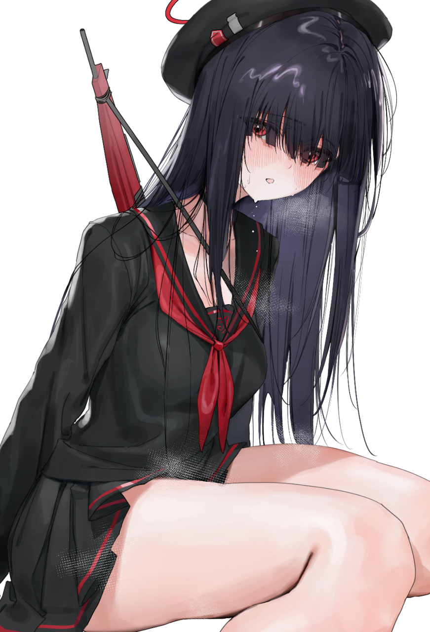 正义实现委员会jk小萝莉仲正一花 画师:ポハ口/poharo#二次元美图