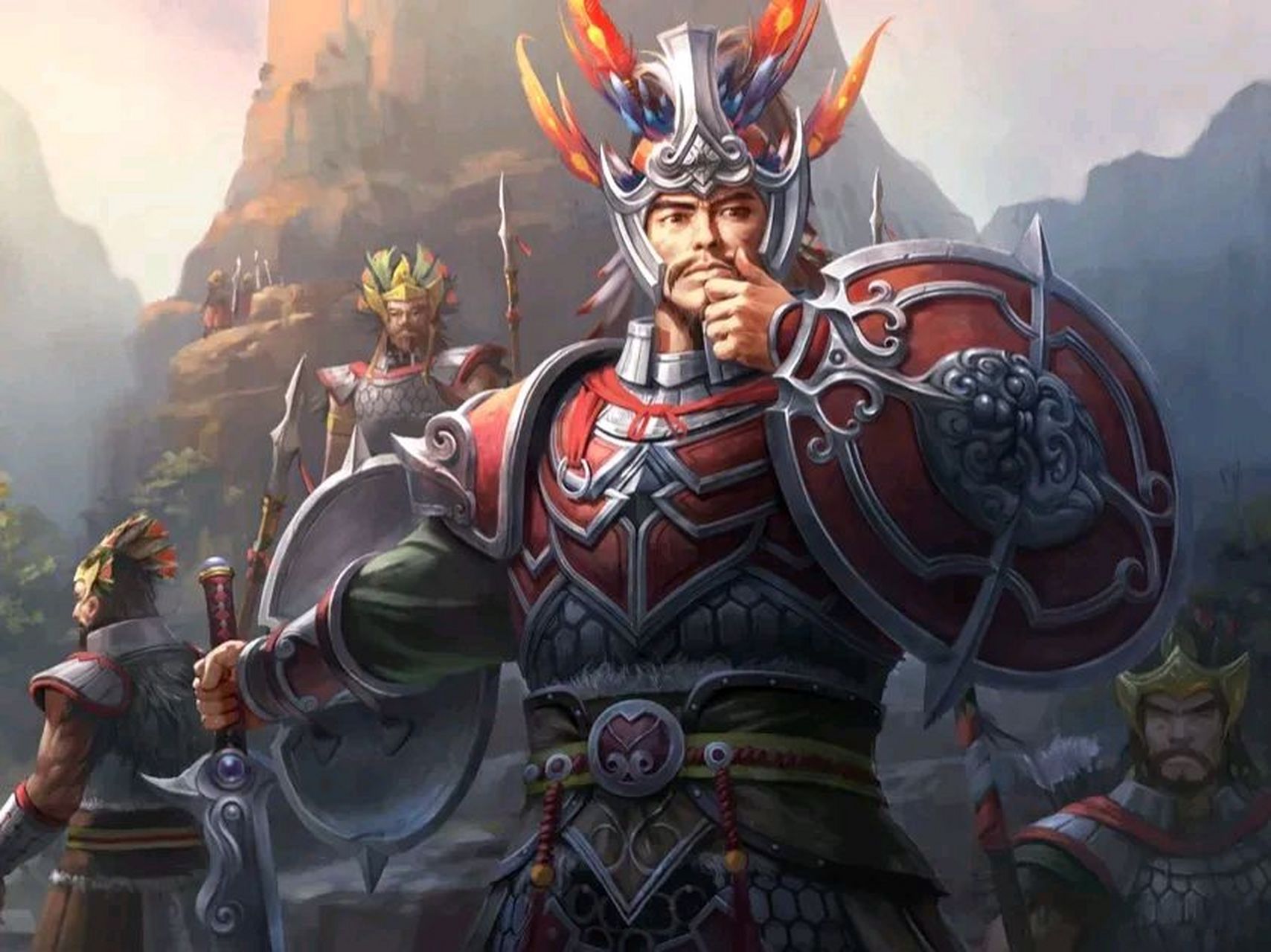 蜀汉武将关羽,张飞,黄忠,马超,赵云先后去世,关平,周仓也随关羽而逝