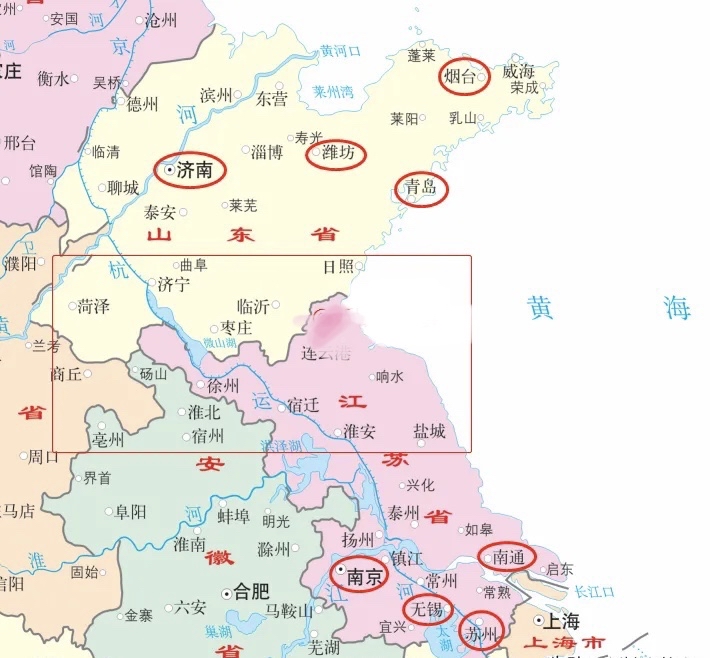 山东和江苏的差距主要在哪里?