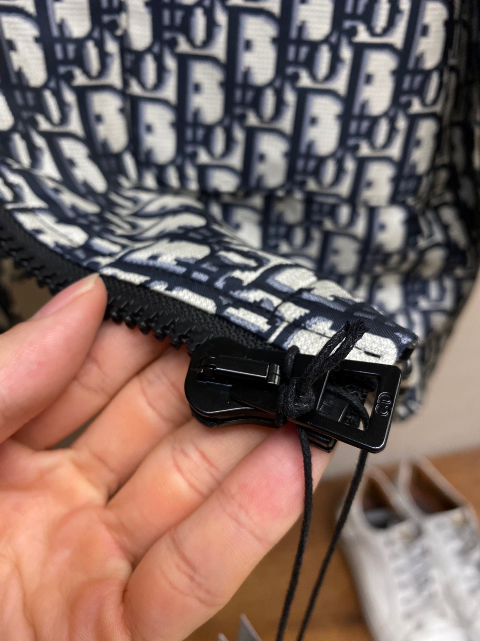 迪奥老花连帽冲锋衣外套#时尚穿搭# #奢侈品推荐# #动态创作者扶持计