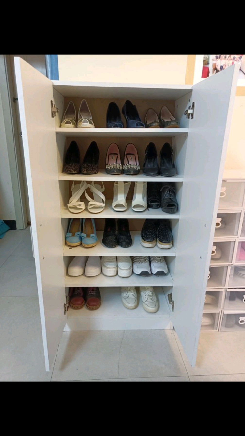 鞋柜整理~不止摆放整齐那么简单!