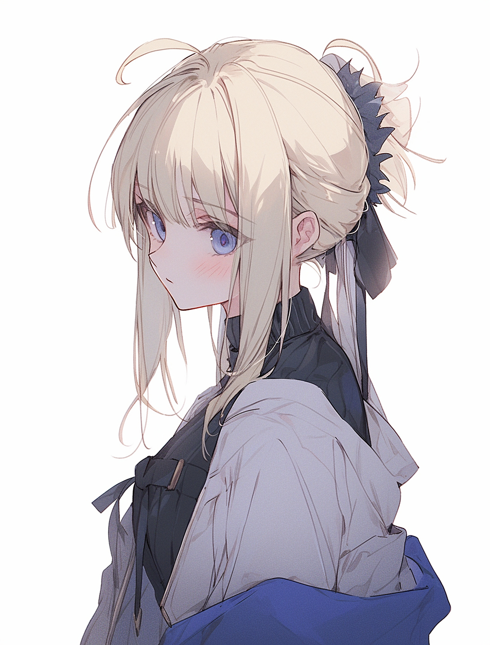 阿尔托莉雅(面容太娇柔,缺少点英气) ai画师:烨澪