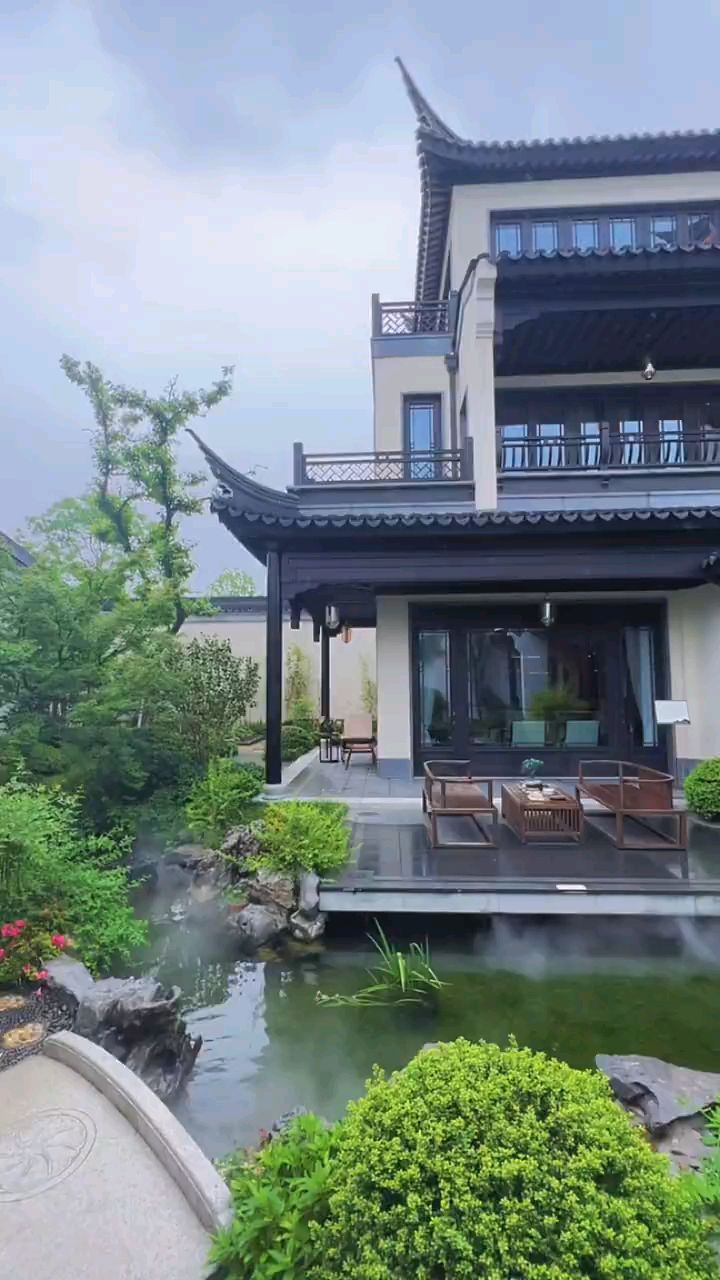 江南纯中式园林别墅图片