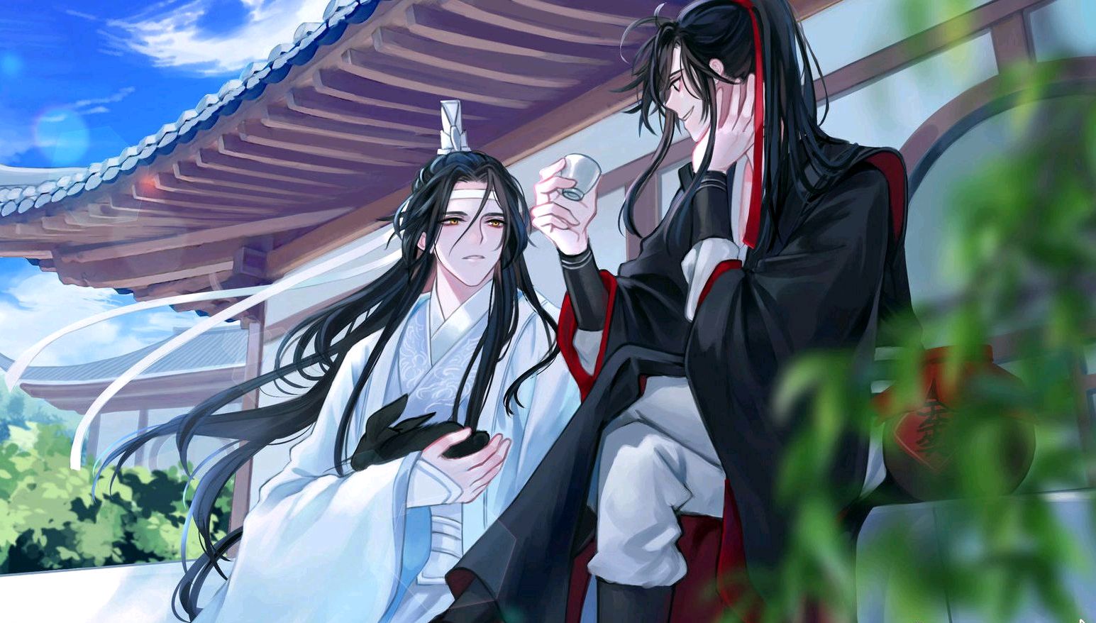 墨香儿子最凶时刻,花城让哥哥放下剑,蓝湛居然咬人,洛冰河冤枉