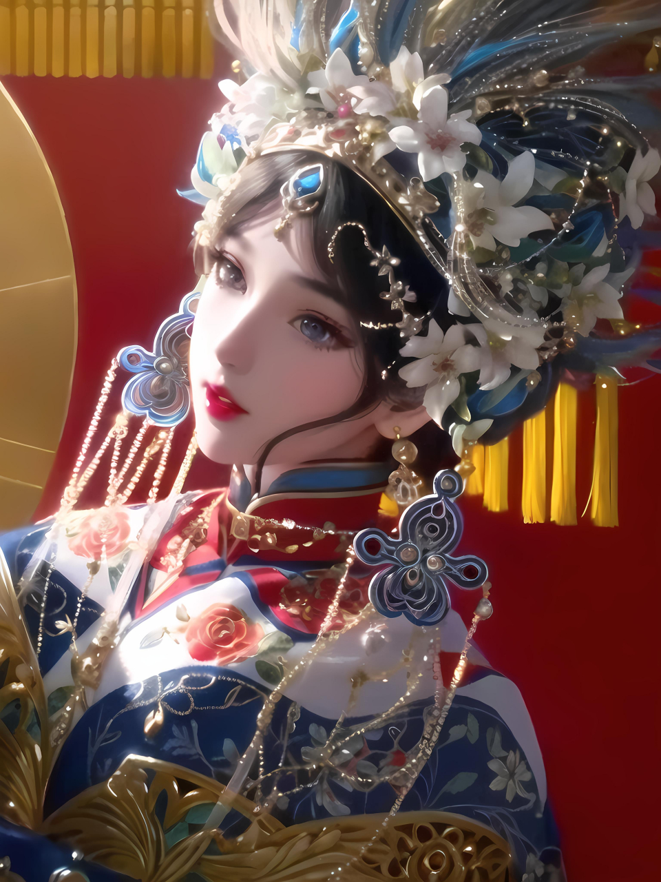 虞姬霸王别姬头像,太美了! 1,兵家胜负,乃是常情.