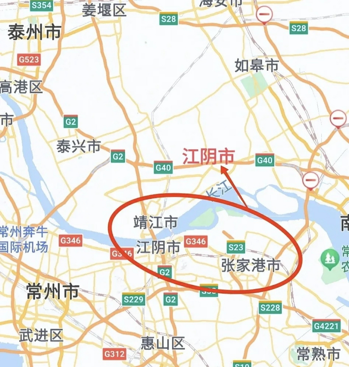 江阴,靖江,张家港三地共同点是均离所属地市城市偏远,导致三地发展
