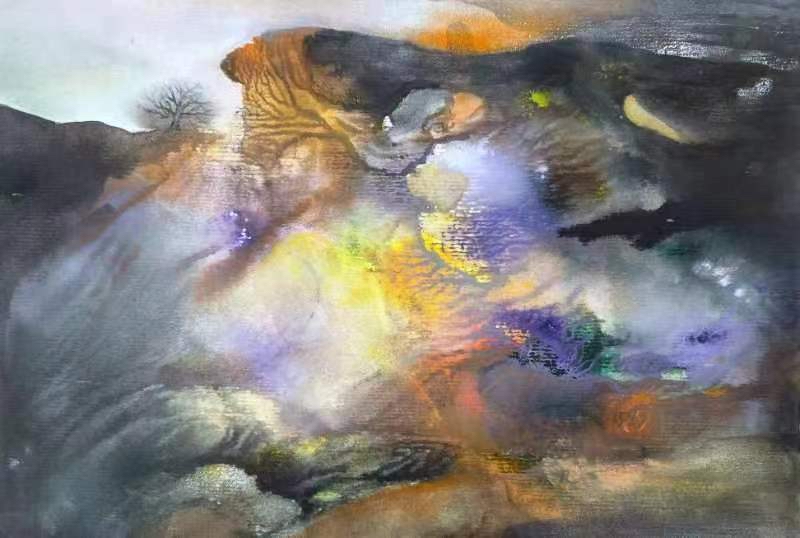 中外艺术名家丨经典作品《生命之光》赵一凡