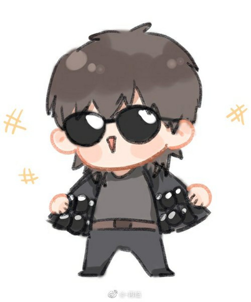 盗墓笔记# 终极笔记q版图,(画师:再临)