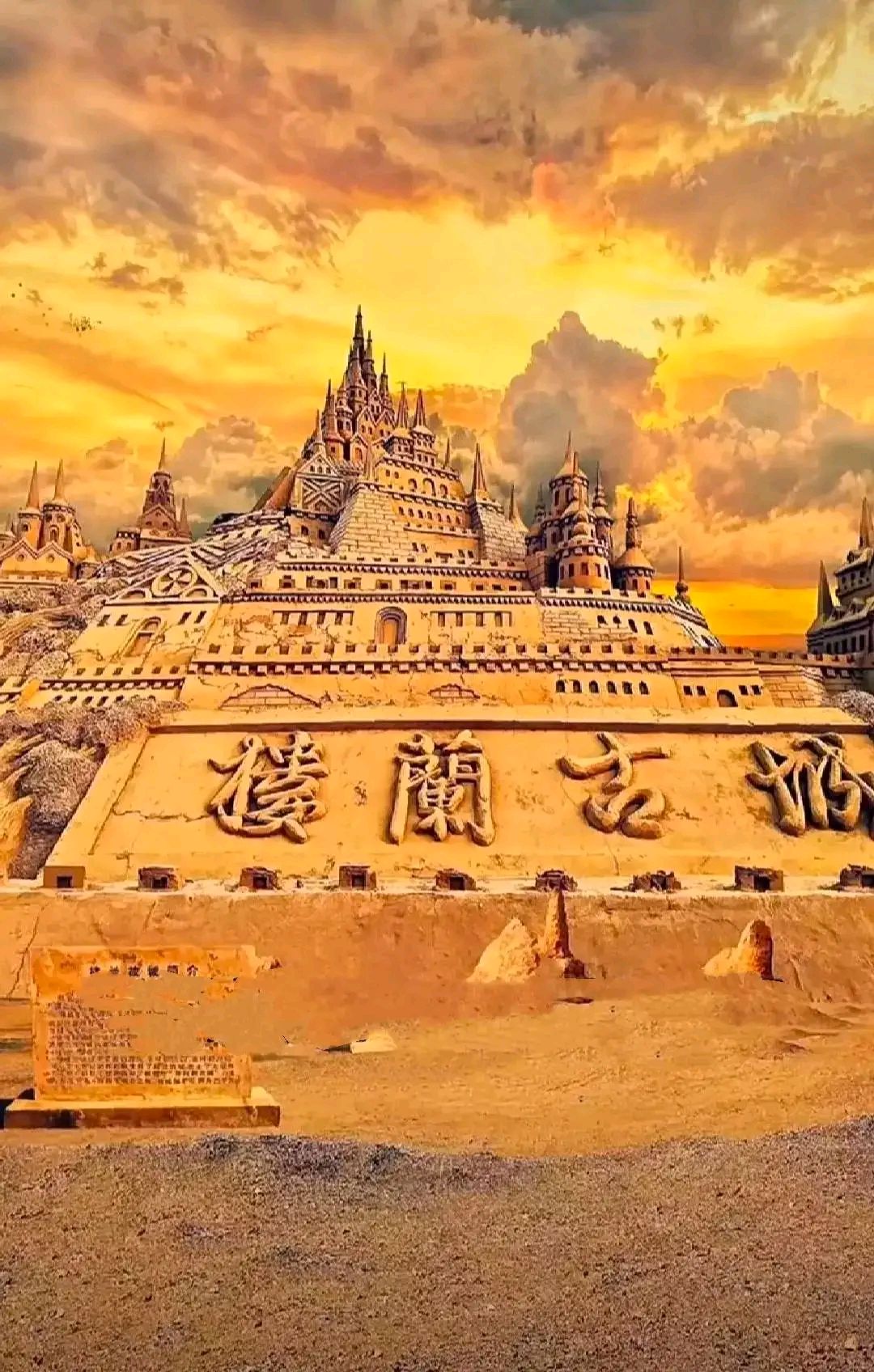 门票3500元的楼兰神秘古城,参观还审批和押金30万,消失千年成谜