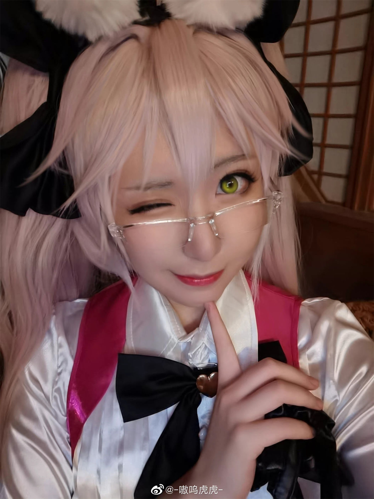 微博嗷呜虎虎特刊欣赏，wink直直深入我心