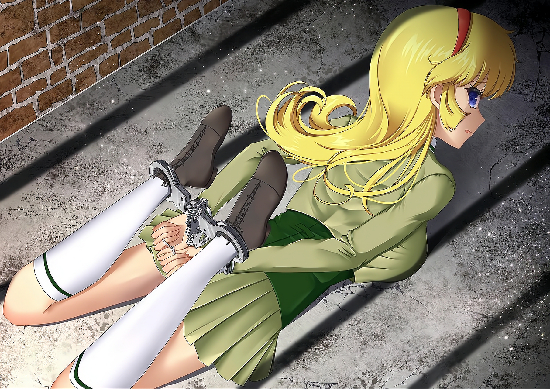 最简单的拘束,打造成最完美的效果 我就不信,"罪犯"绑成这样,还能逃脱