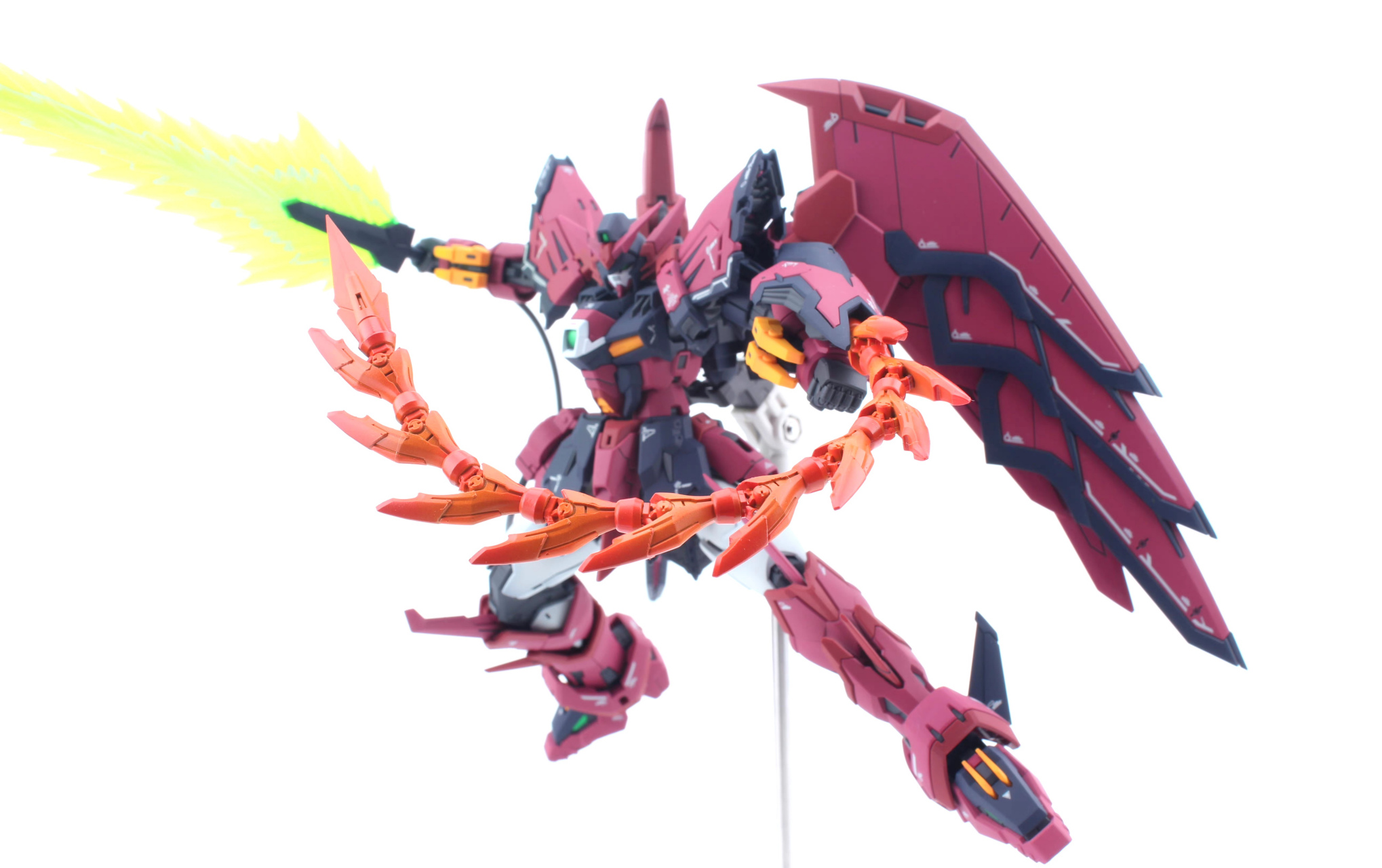 模型欣赏:机动战士高达w rg 艾比安高达,by 宅迷高达.