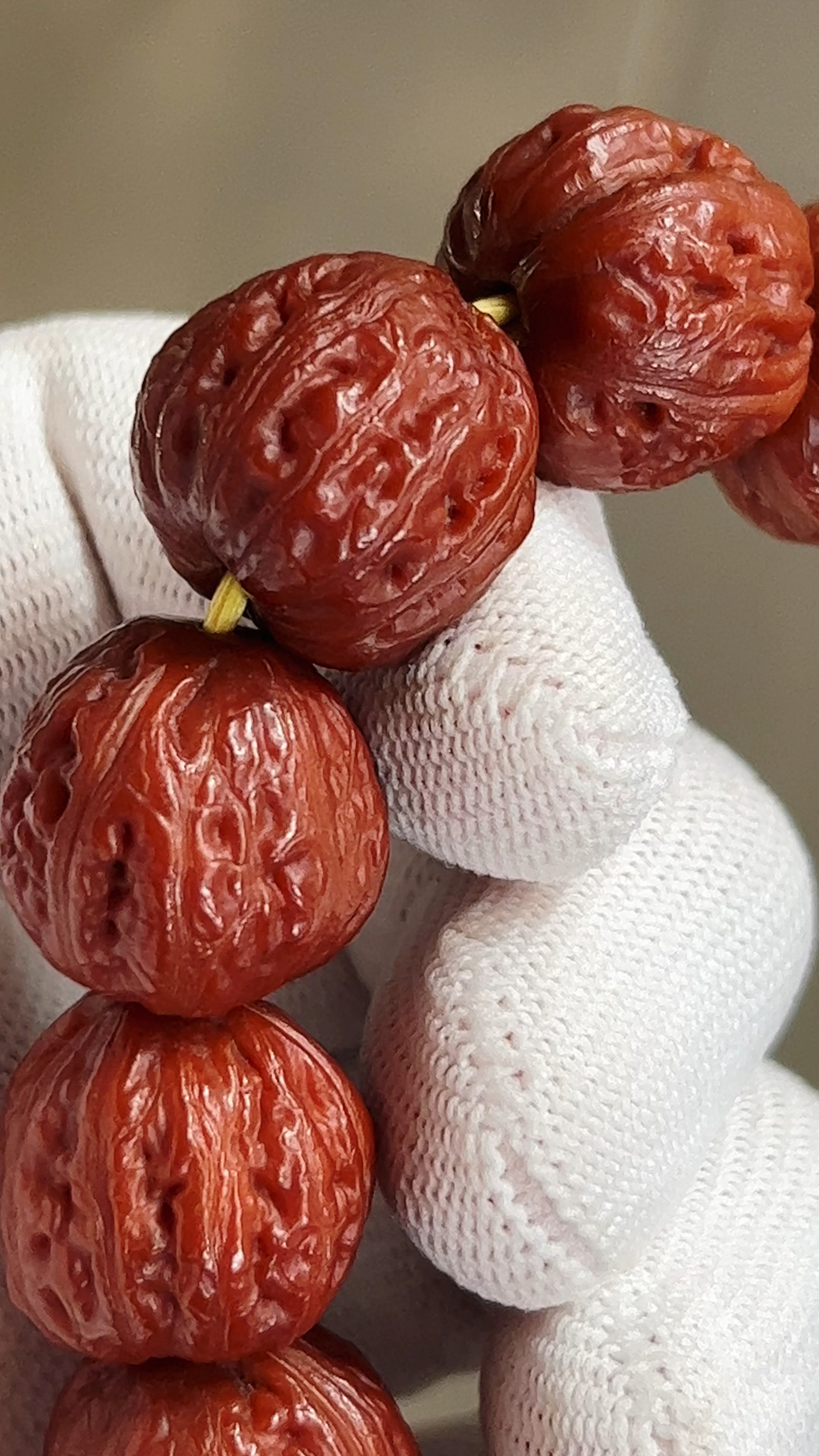 盘出玻璃底的京八棱