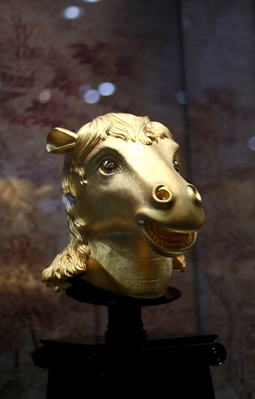 十二生肖# #火烧圆明园# 圆明园十二兽首谁设计的?