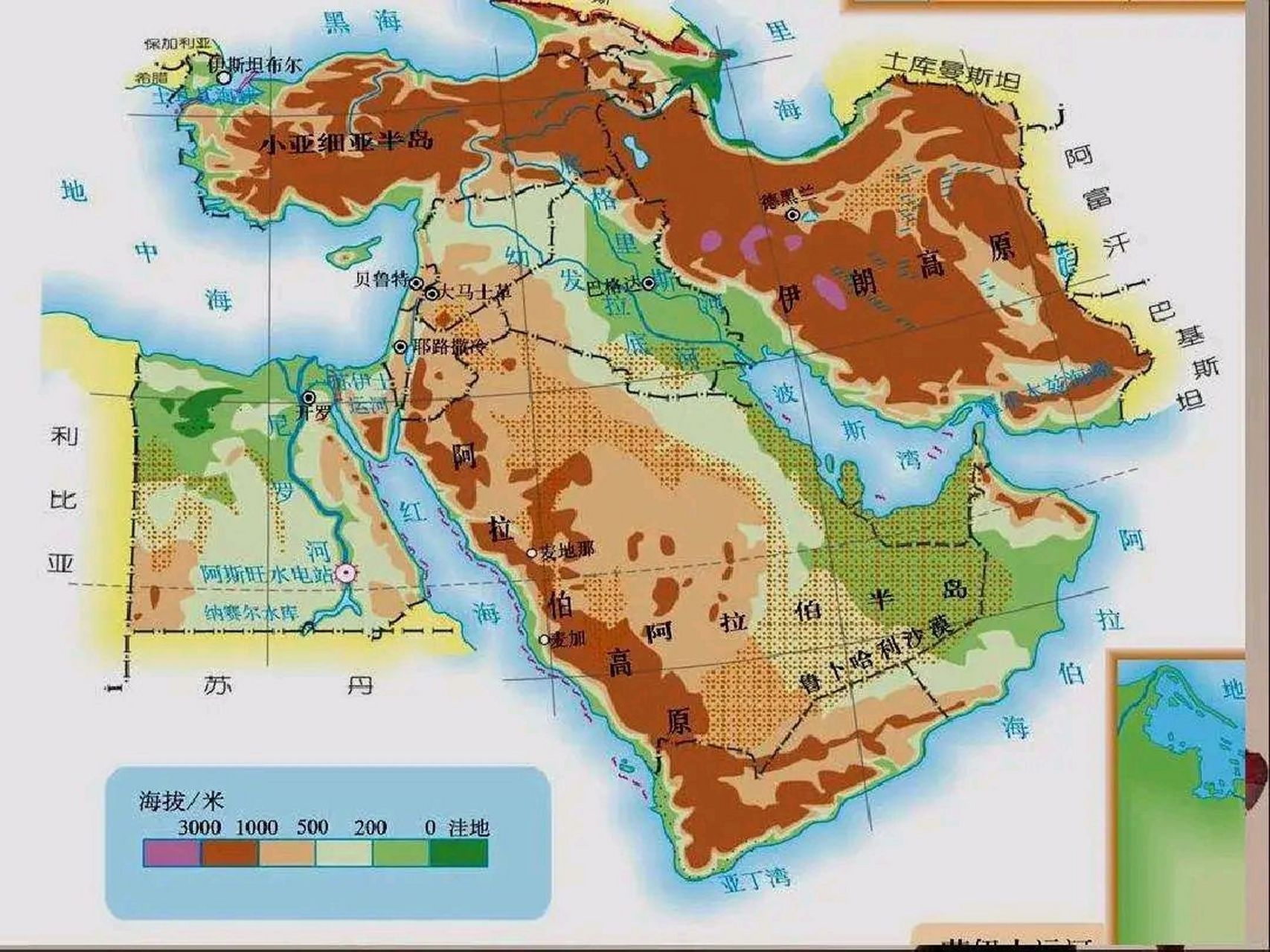 中東是世界上石油儲量最大,產量最高和輸出量最多的地區,其石油主要