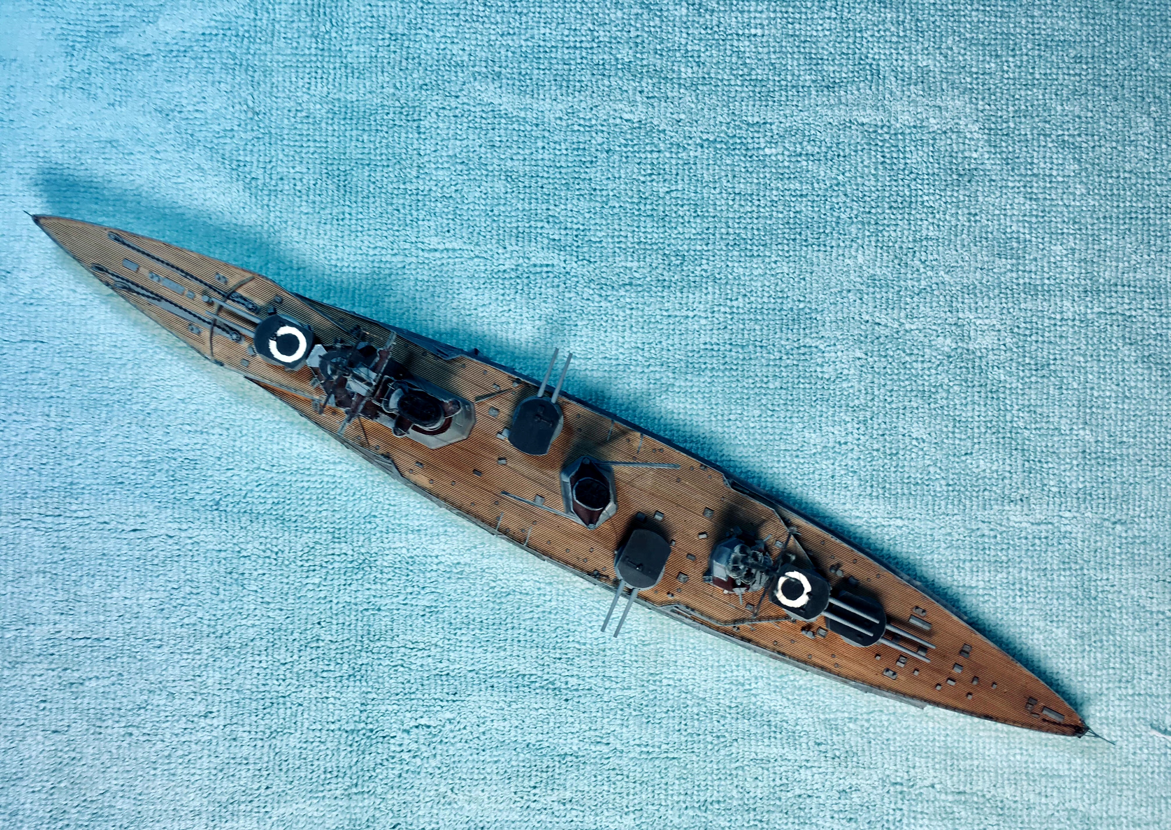 舰船欣赏:德国海军 塞德利茨号战列巡洋舰