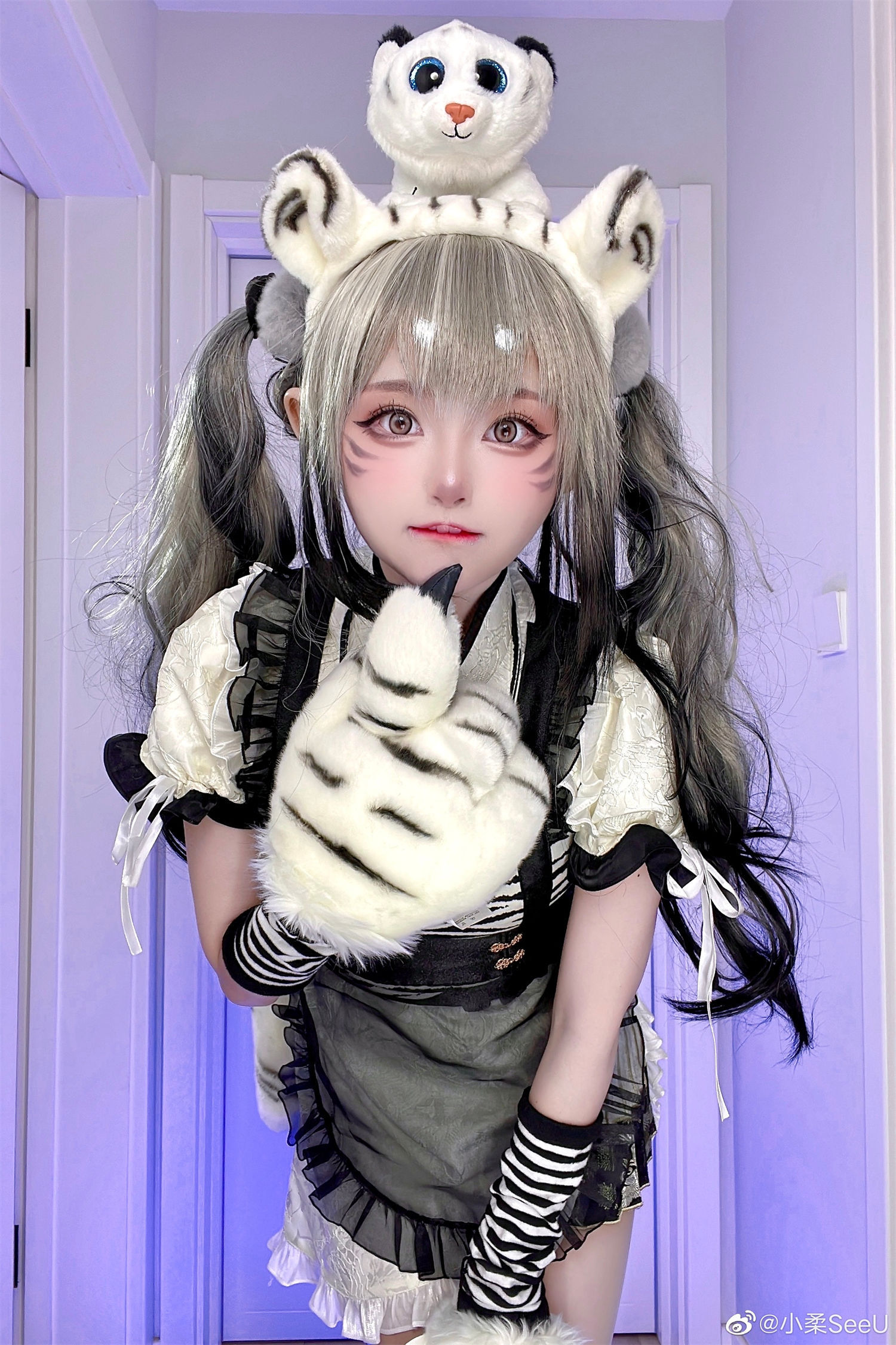 小柔和小小白的黑历史，小柔和小小白的瓜