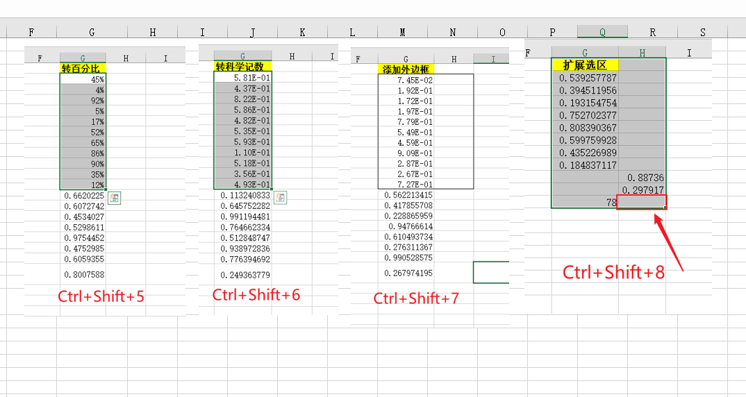 常用快捷键大全(ctrl shift组合键)