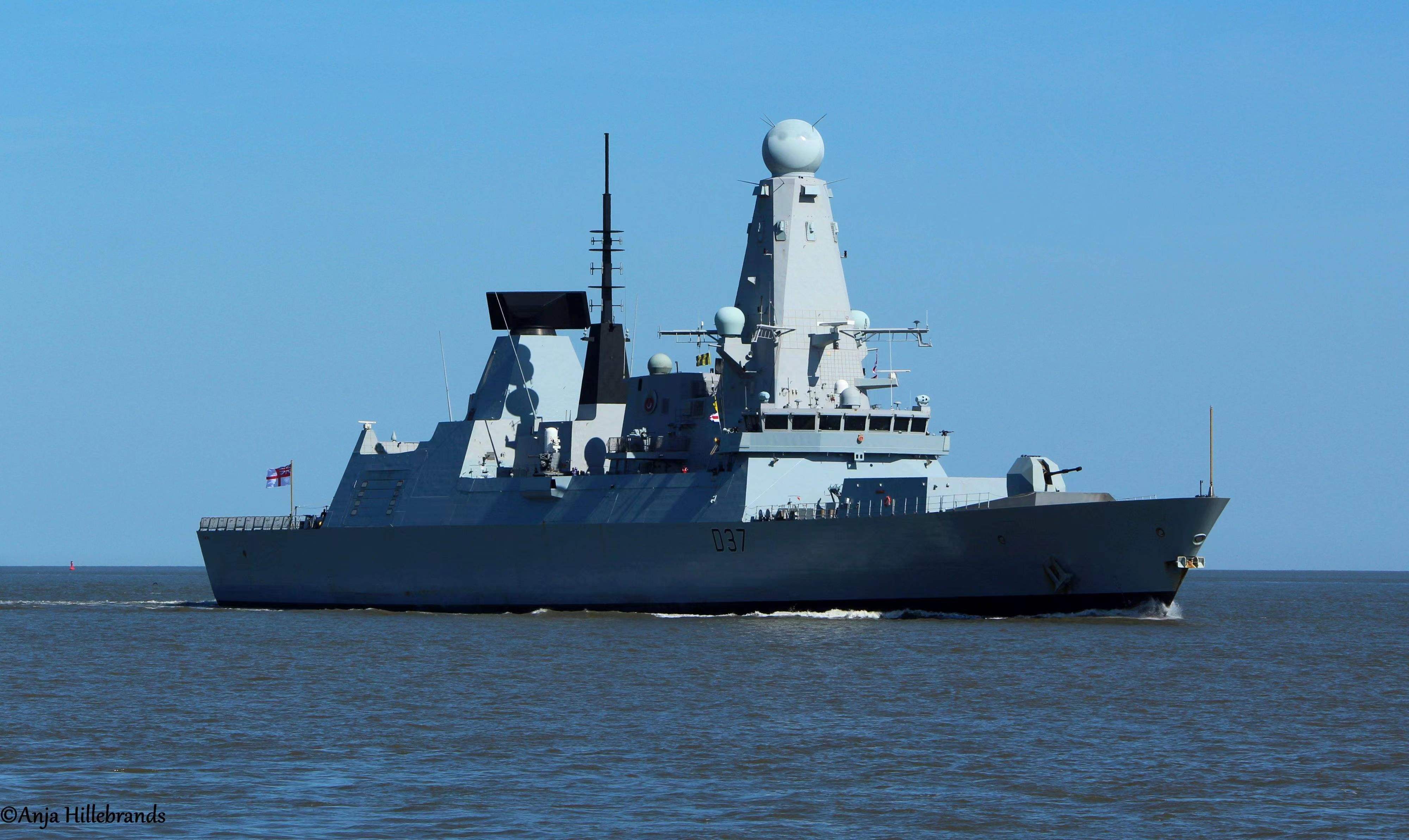 英国45型驱逐舰,当今世界七千吨级驱逐舰扛鼎之作