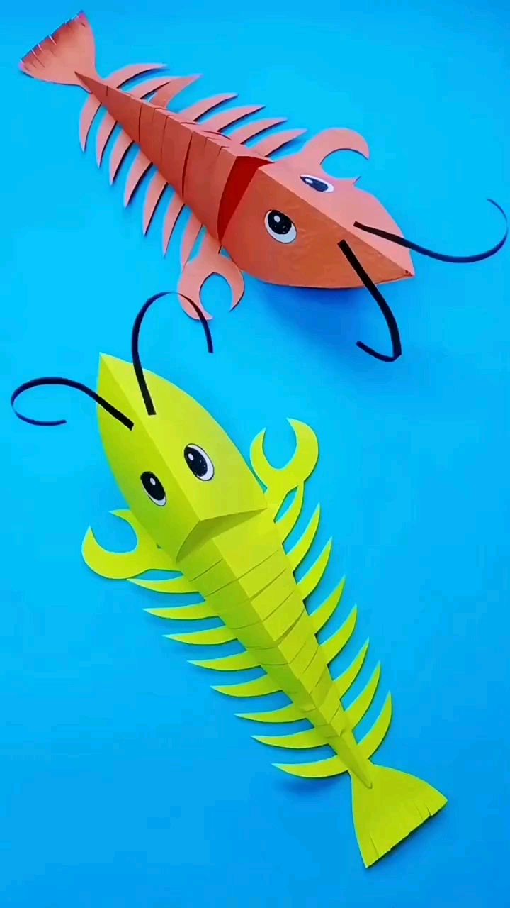 手工折纸教程,大龙虾来啦!喜欢就试试吧!-度小视