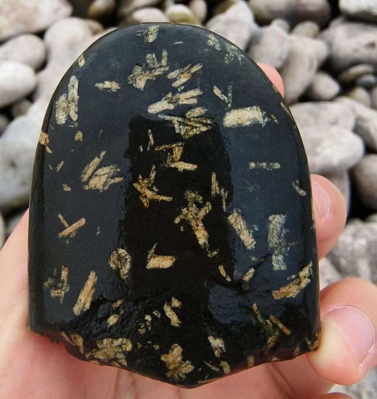 这石头怎么会有这种纹路?贵重不?