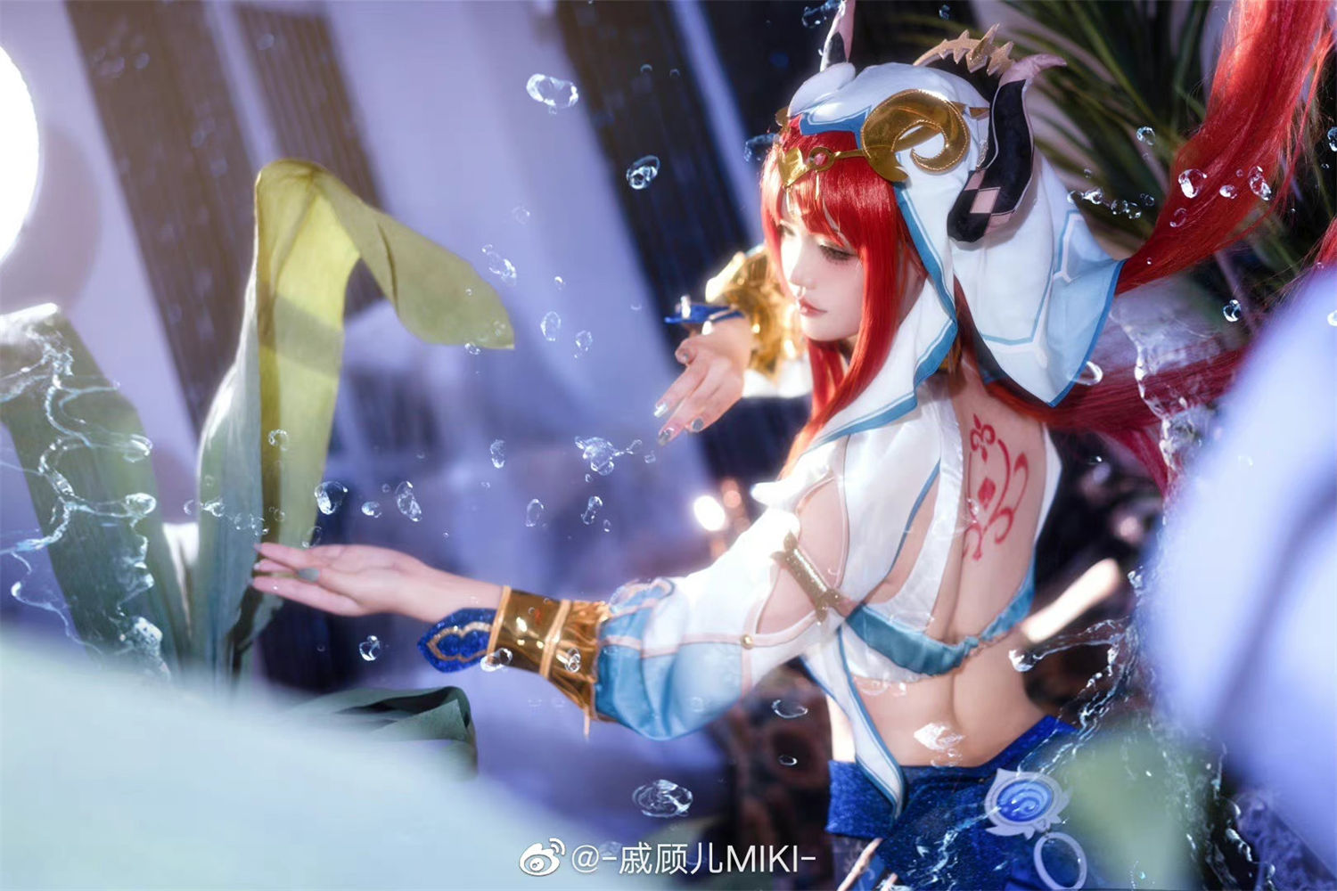 戚顾儿MIKI原神妮露cos,为你献上惊鸿一曲花神之舞 戚顾儿MIKI原神妮露cos,为你献上惊鸿一曲花神之舞