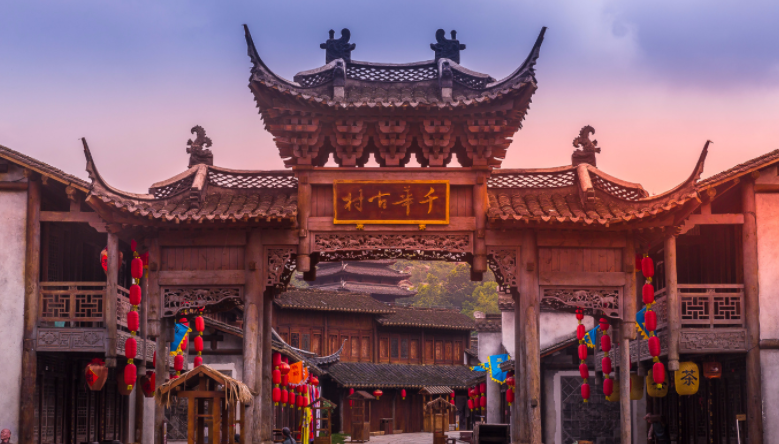 千华古村,带你穿越明清古建筑,尽显古色古香!