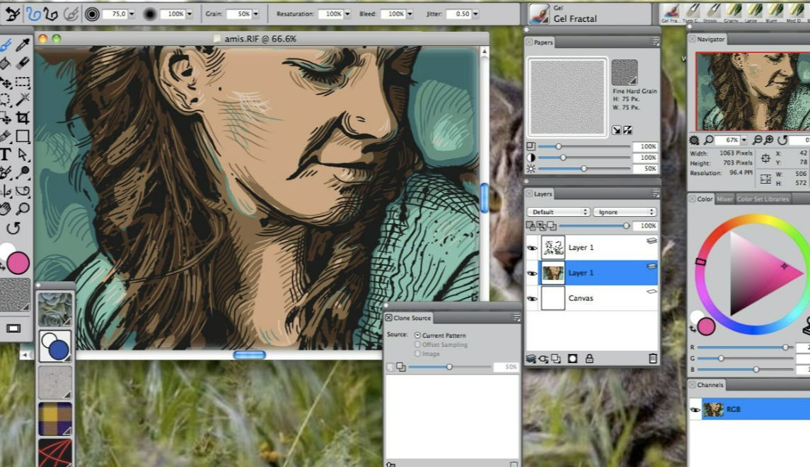 corel painter 仿自然绘画软件下载 简体中文版 不限速下载