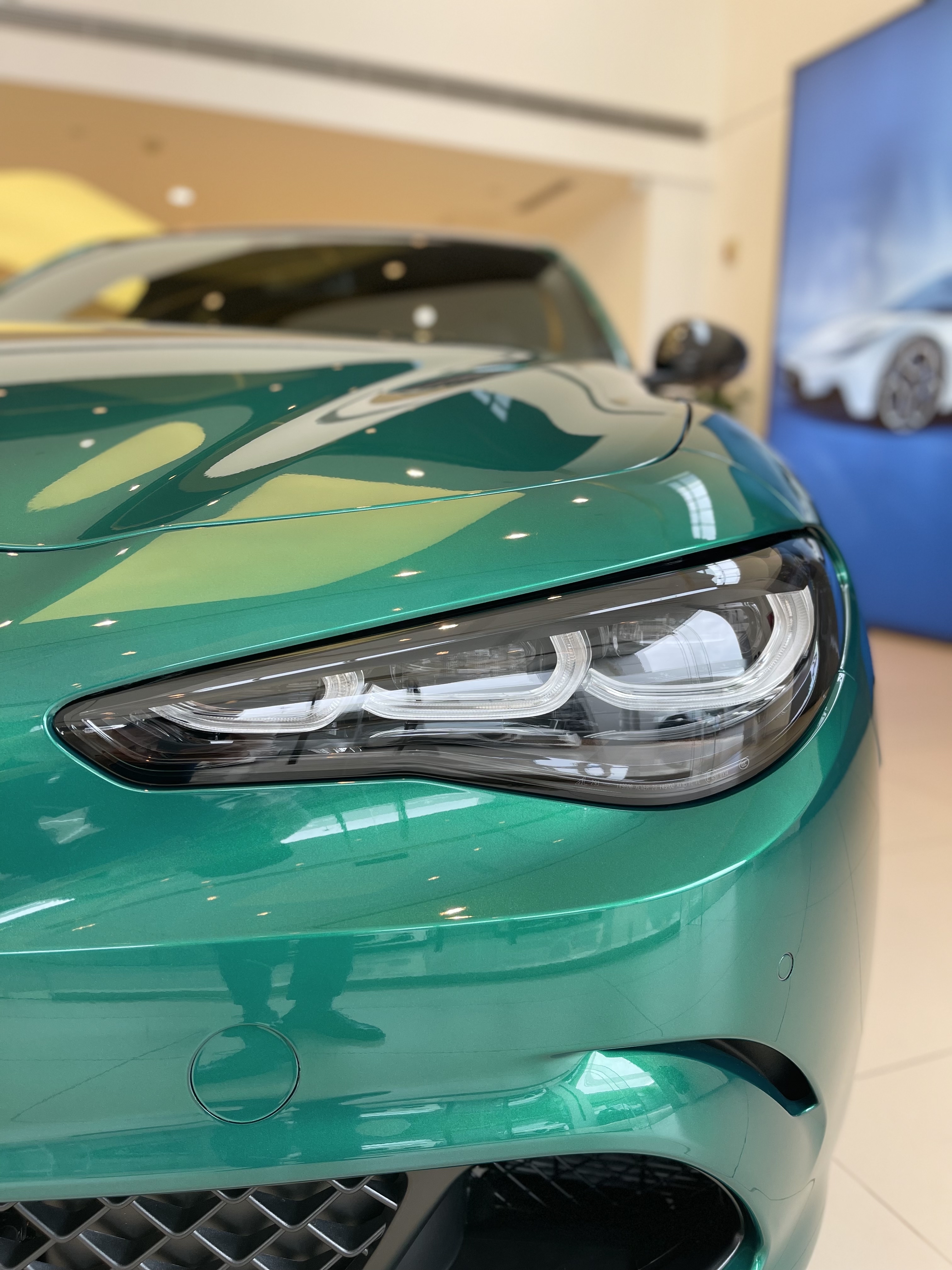 百年一驭 限量全国首台阿尔法61罗密欧giulia四叶草100周年纪念版