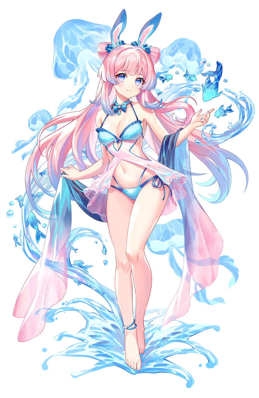 泳装心海 画师:雲小猫@c102土曜西あ50a