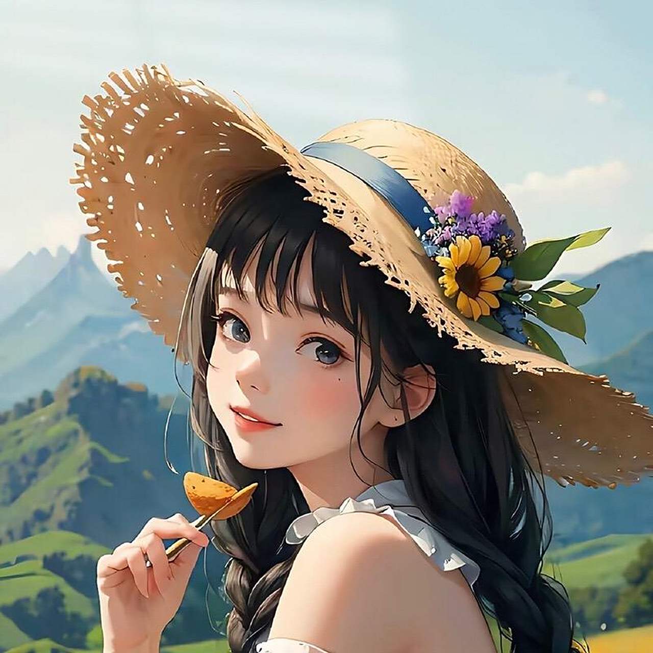 头像# #动漫头像# 女漫头像,超有感[心],向往自由