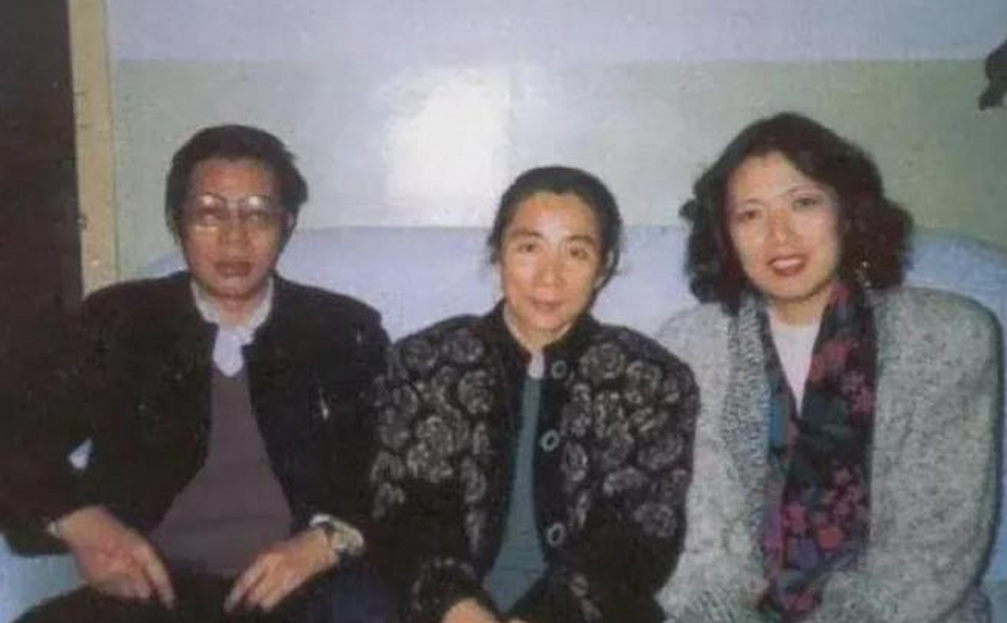 1991年,从国外回来的张宁,来看望林豆豆,张清林夫妇时,留下的珍贵的