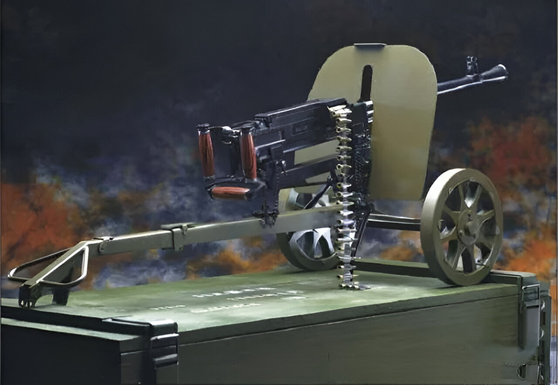 sg43重机枪,二战时期苏联军队所使用的重型机枪 sg-43重机枪是苏联