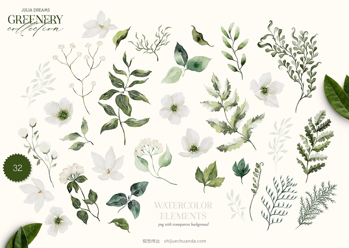 Greenery Watercolor Collection-4.jpg