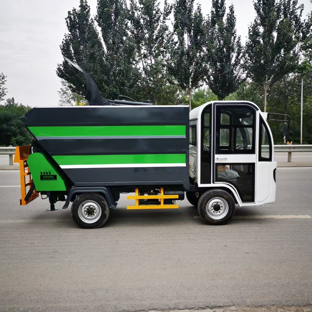 电动挂桶垃圾车