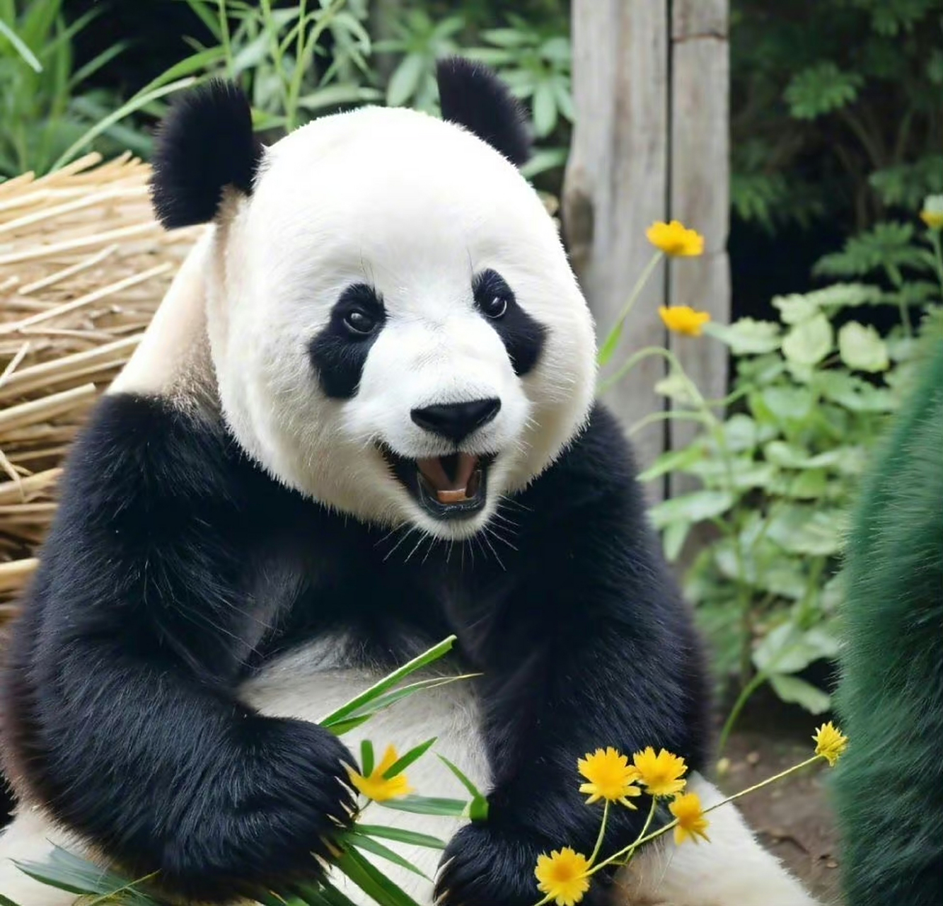 大熊猫飞云(萌妹)[打call]