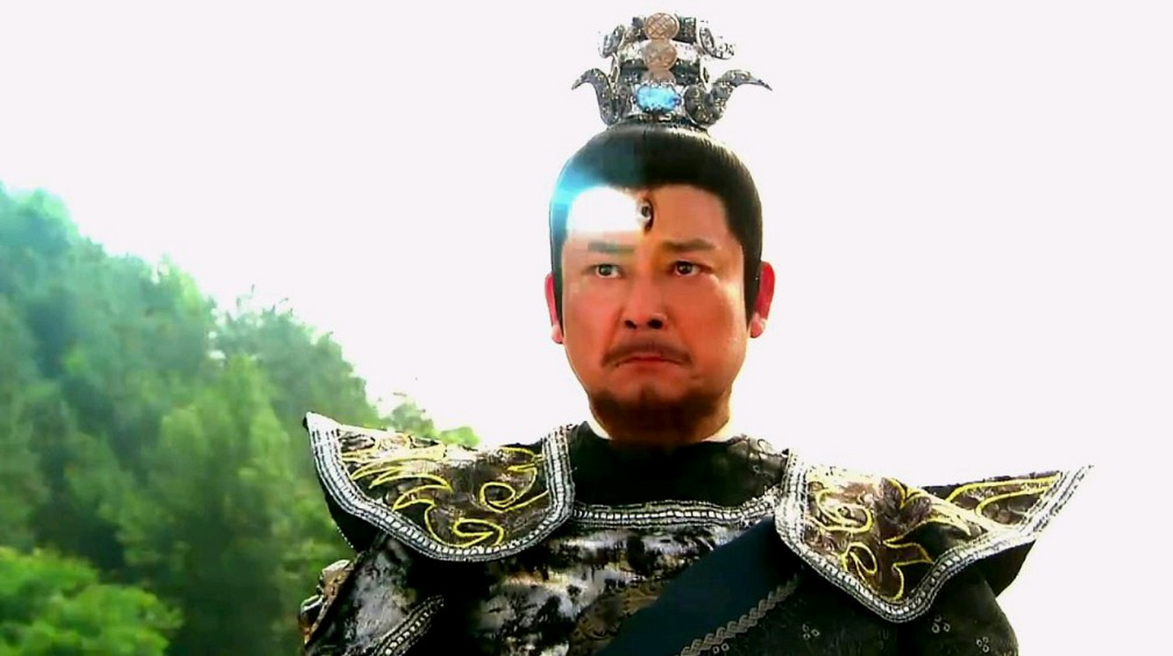 《封神演义》中闻太师的第三只眼到底是横着还是竖着的呢?