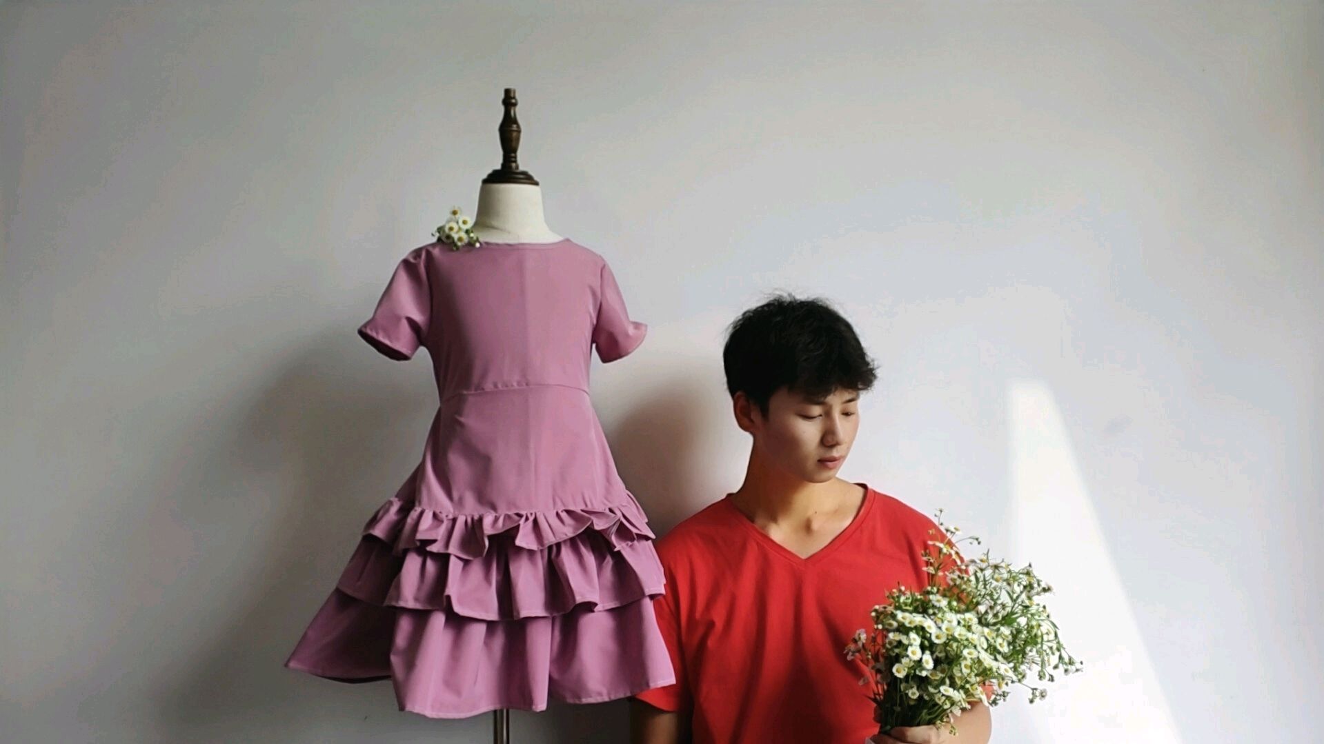 不会做褶皱连衣裙的宝宝看过来,零基础制作褶皱蛋糕裙教程来喽