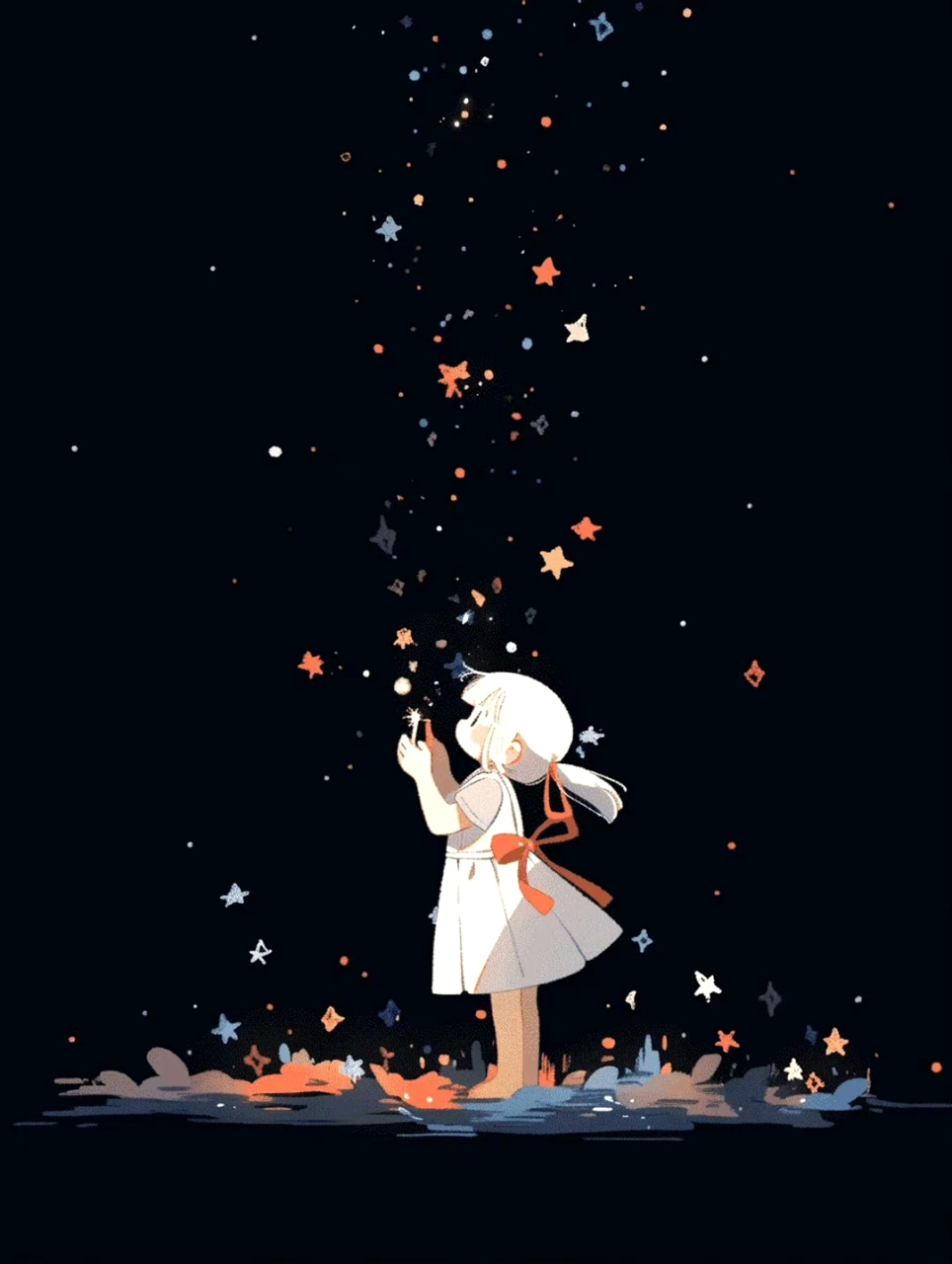 女孩头像:与其仰望星空,不如去做摘星星的人.#头像# #素材