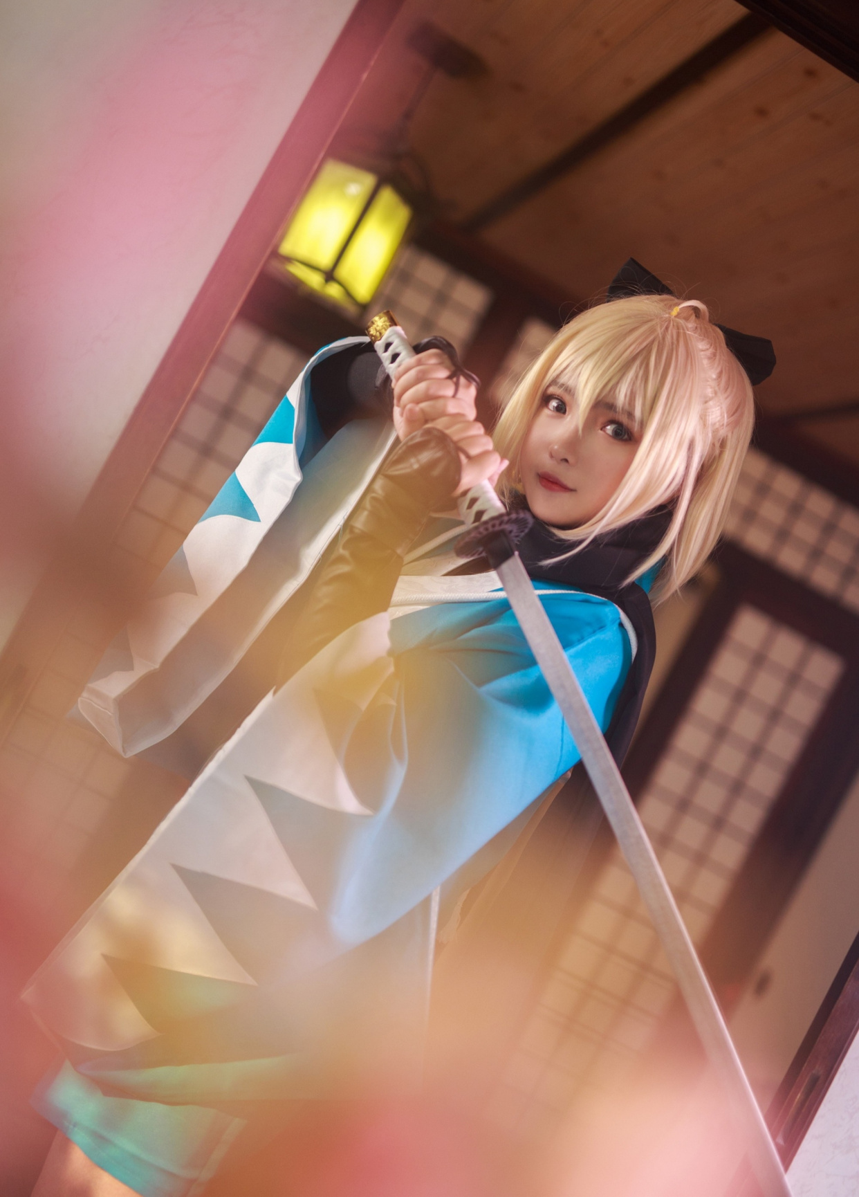 cosplay:为剑而生的冲田总司,挥剑就是我的人生吧
