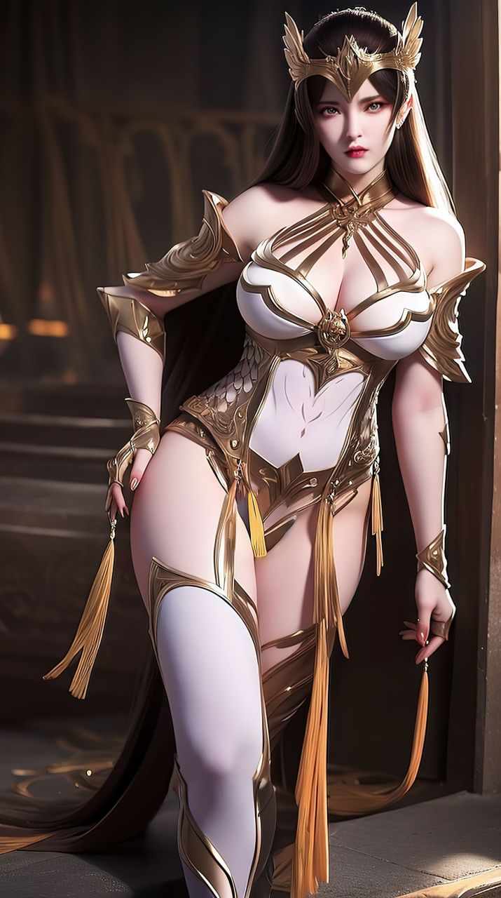 漂亮性感的完美世界女战神美图