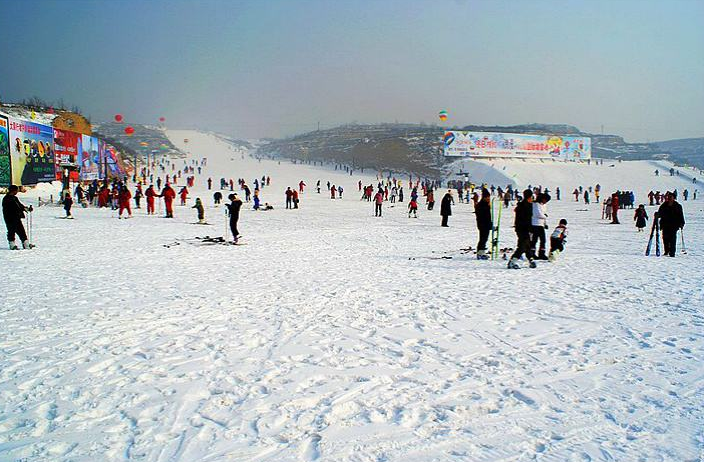 太原最大滑雪场图片